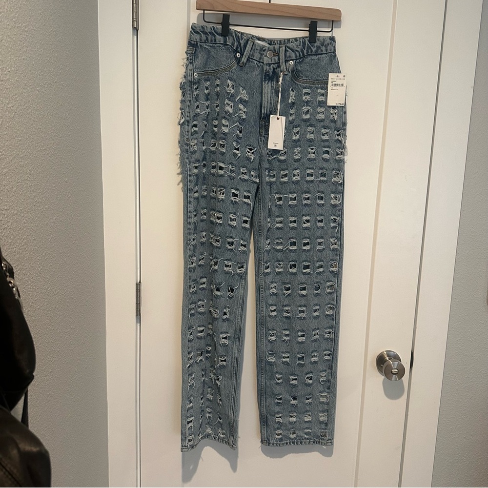 Good American 90’s  die cut Jeans